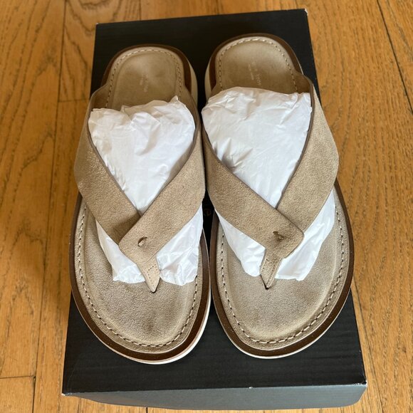 Rag & Bone Parker Suede Thong Sandal NIB, Size 38.5 main image 2